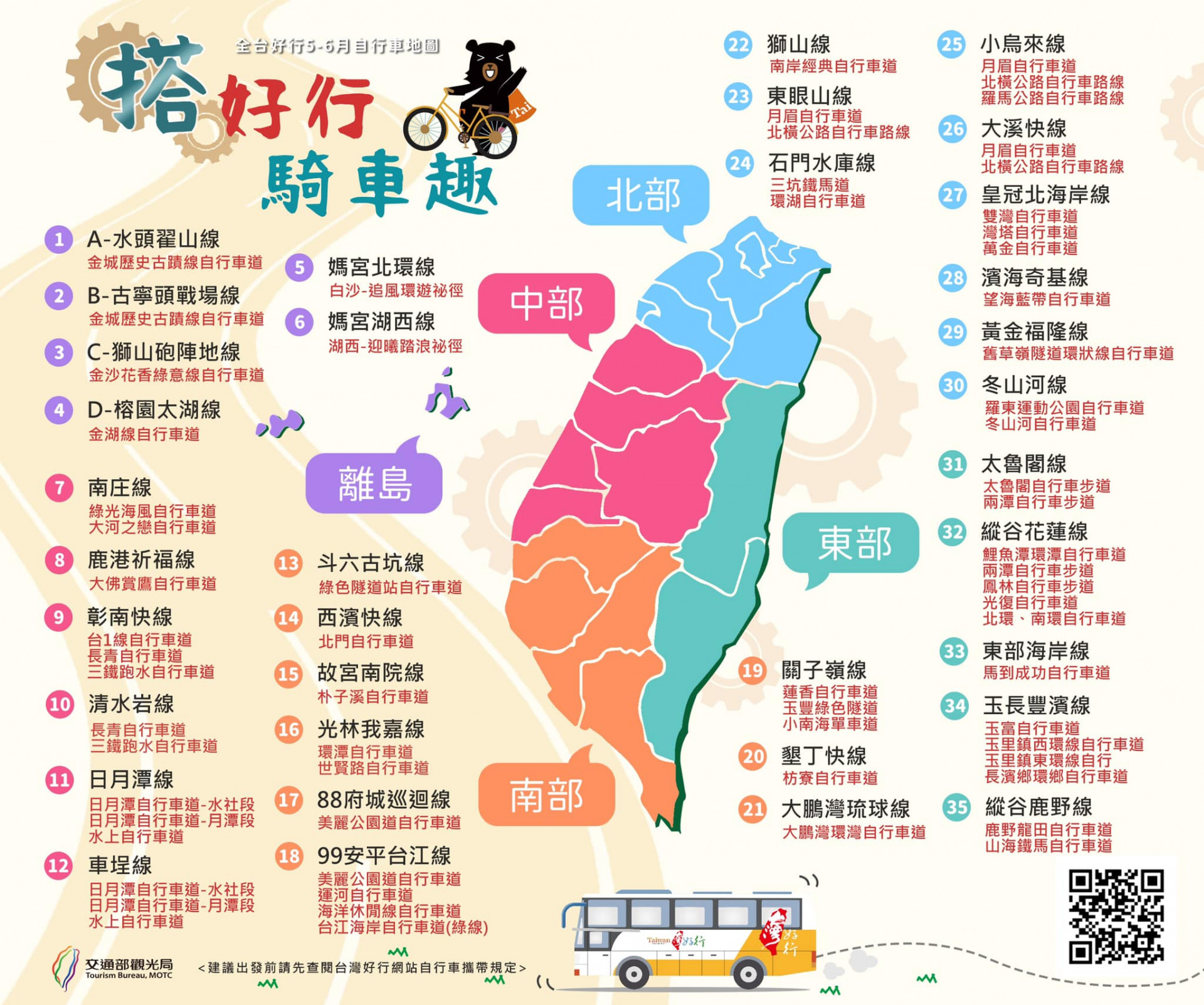 🚌搭好行騎車趣🚴‍♂️