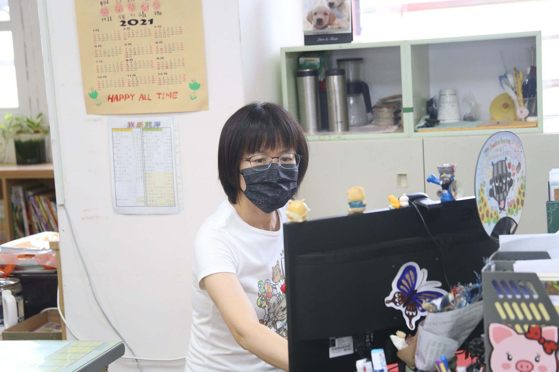 精忠國小線上教學重視生活分享　溫暖互動、增添學習樂趣