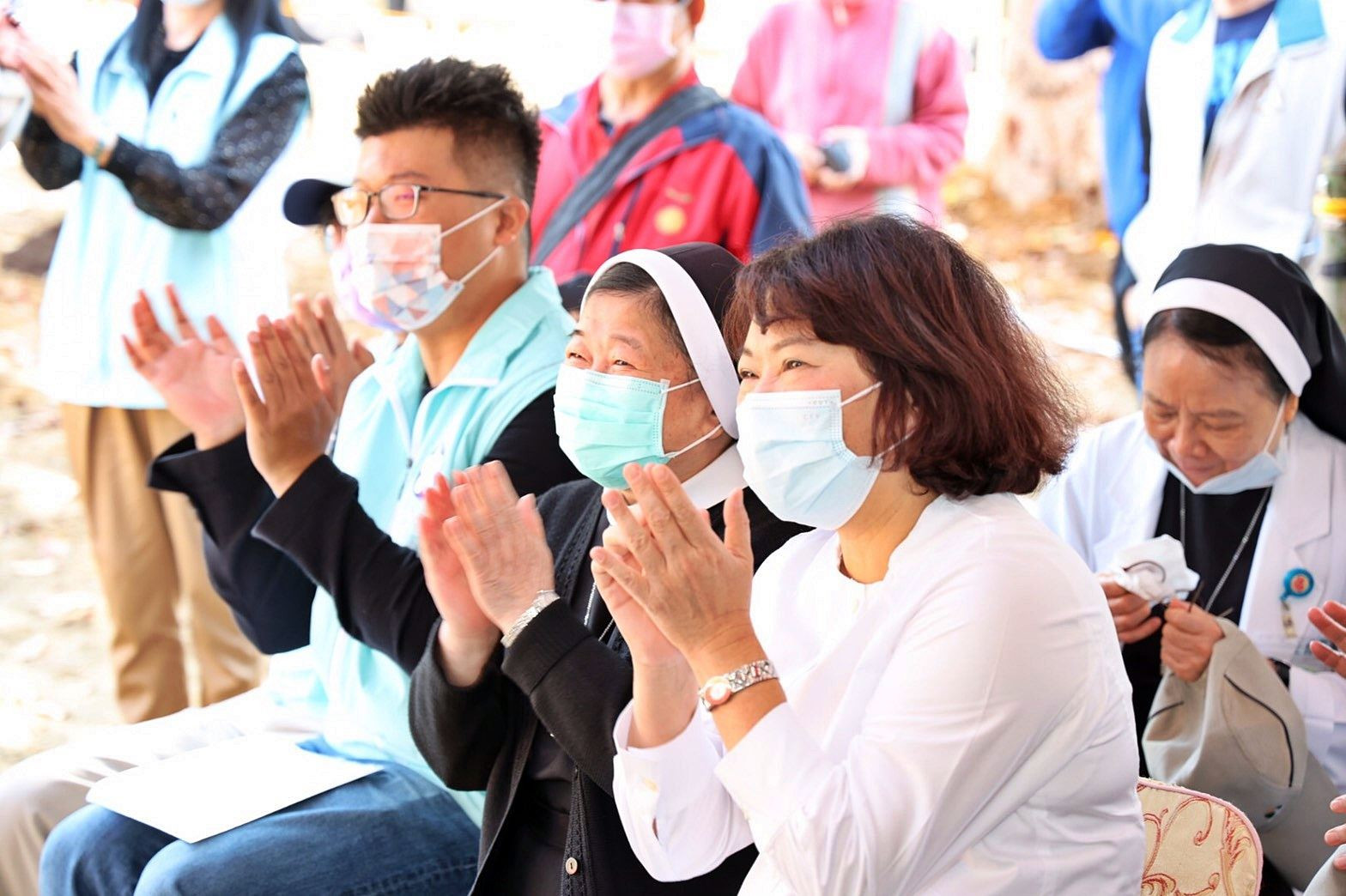 市長與聖馬爾定醫院院長陳美惠