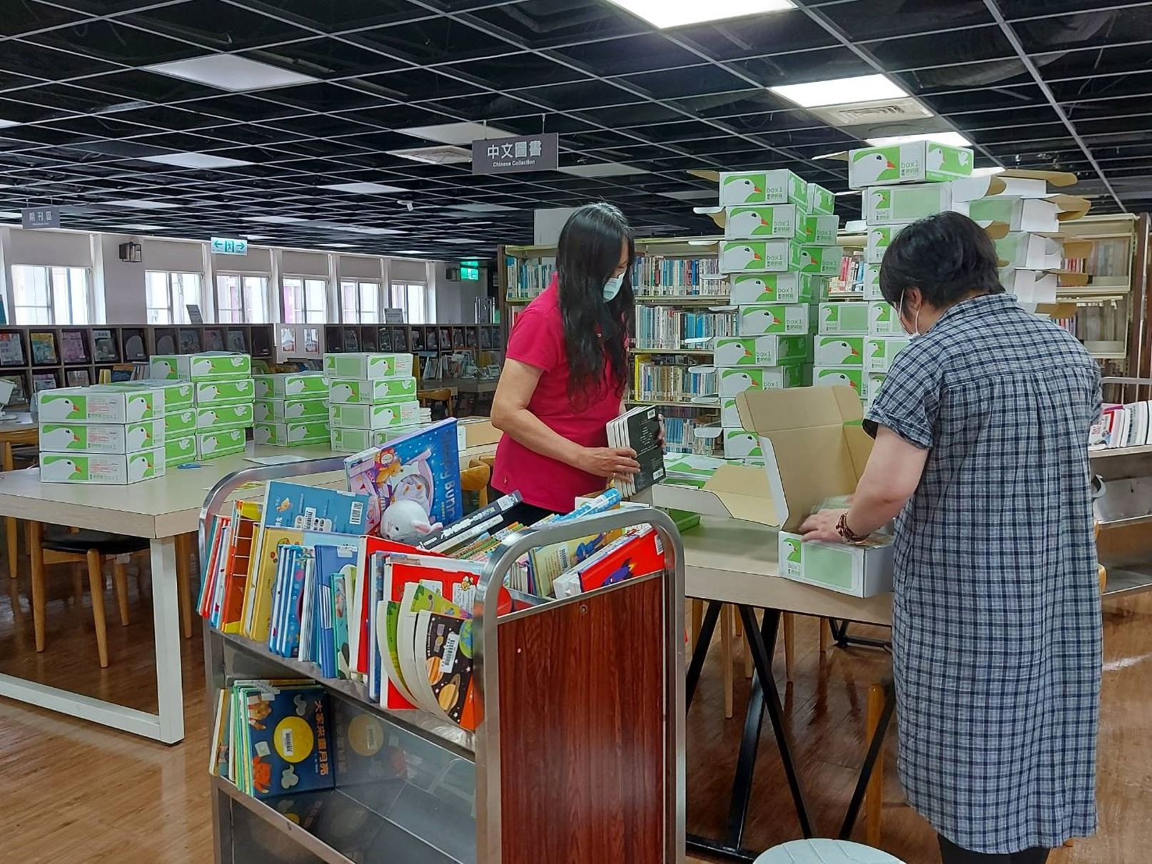 嘉義市「閱讀Surprise~好書開箱去!」免費宅配到家 服務不停歇 閱讀不中斷