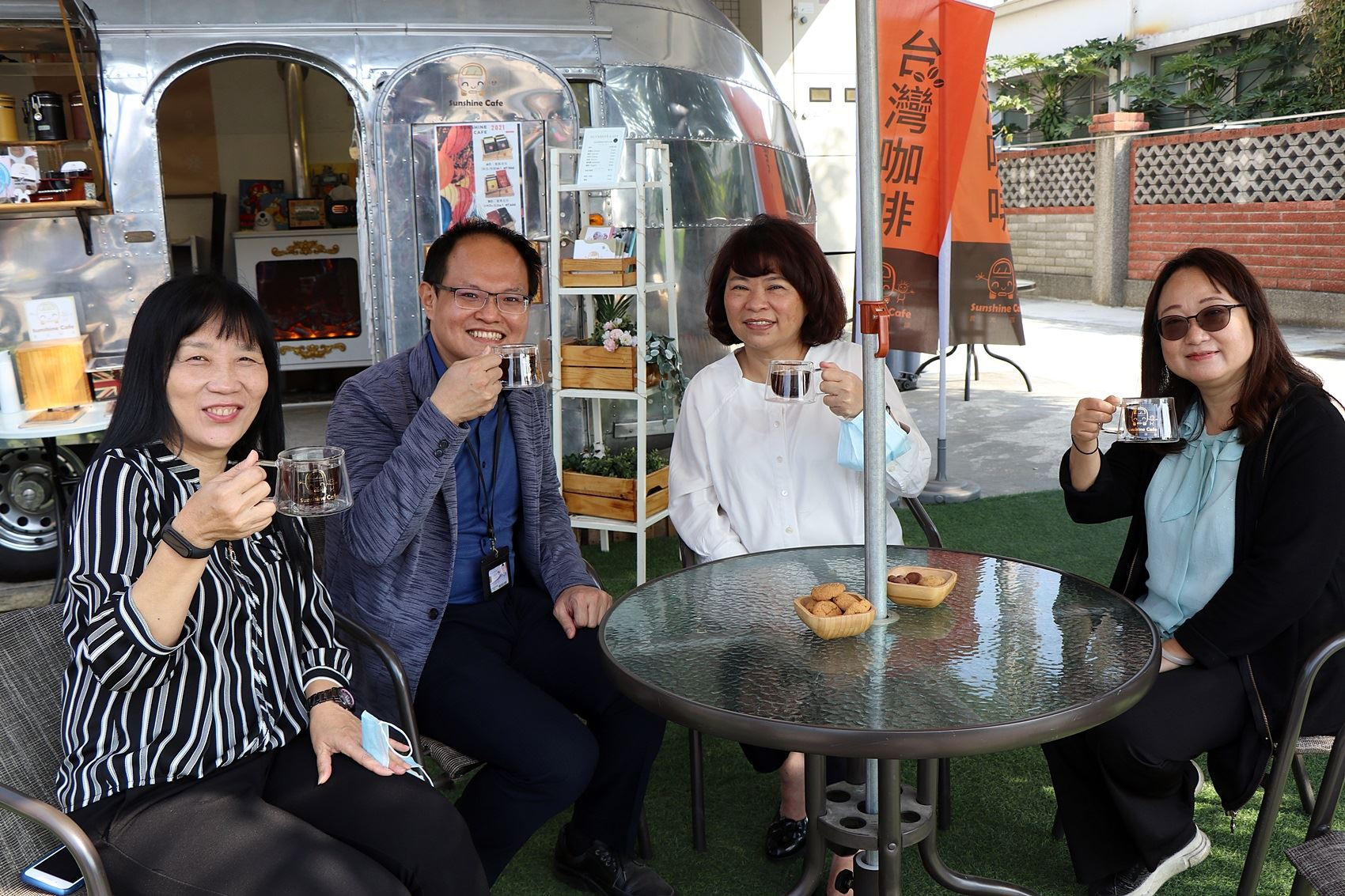 「晨光咖啡」獨嘉好味道 黃敏惠市長邀您一起來品嘗