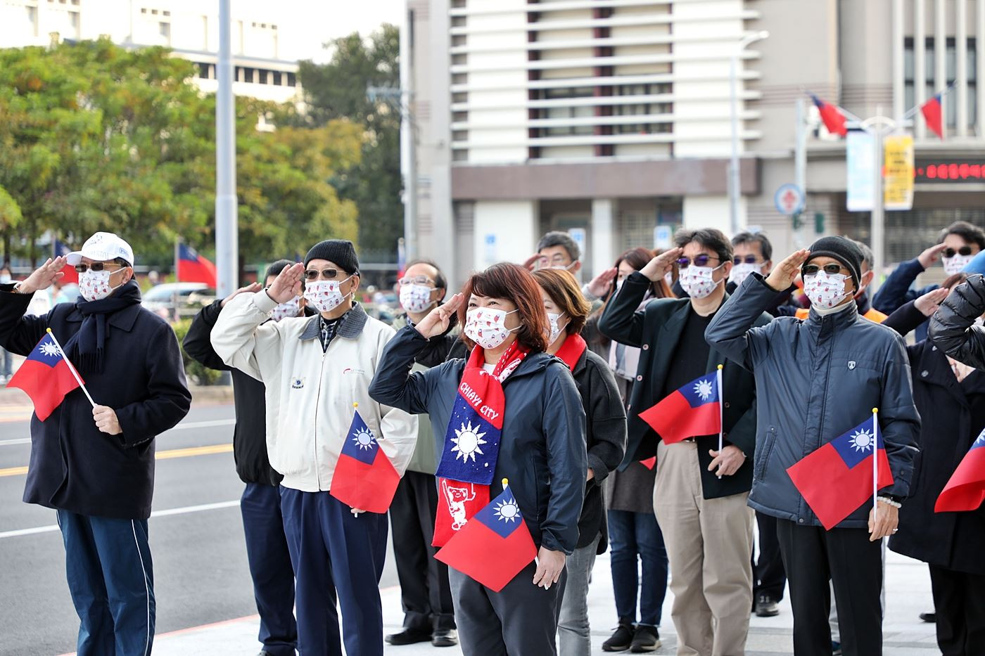 嘉義市2021元旦升旗典禮