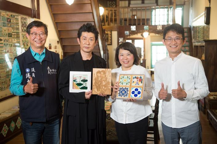 KANO 教頭永瀨正敏擔任嘉義市觀光代言 市長黃敏惠歡喜探班