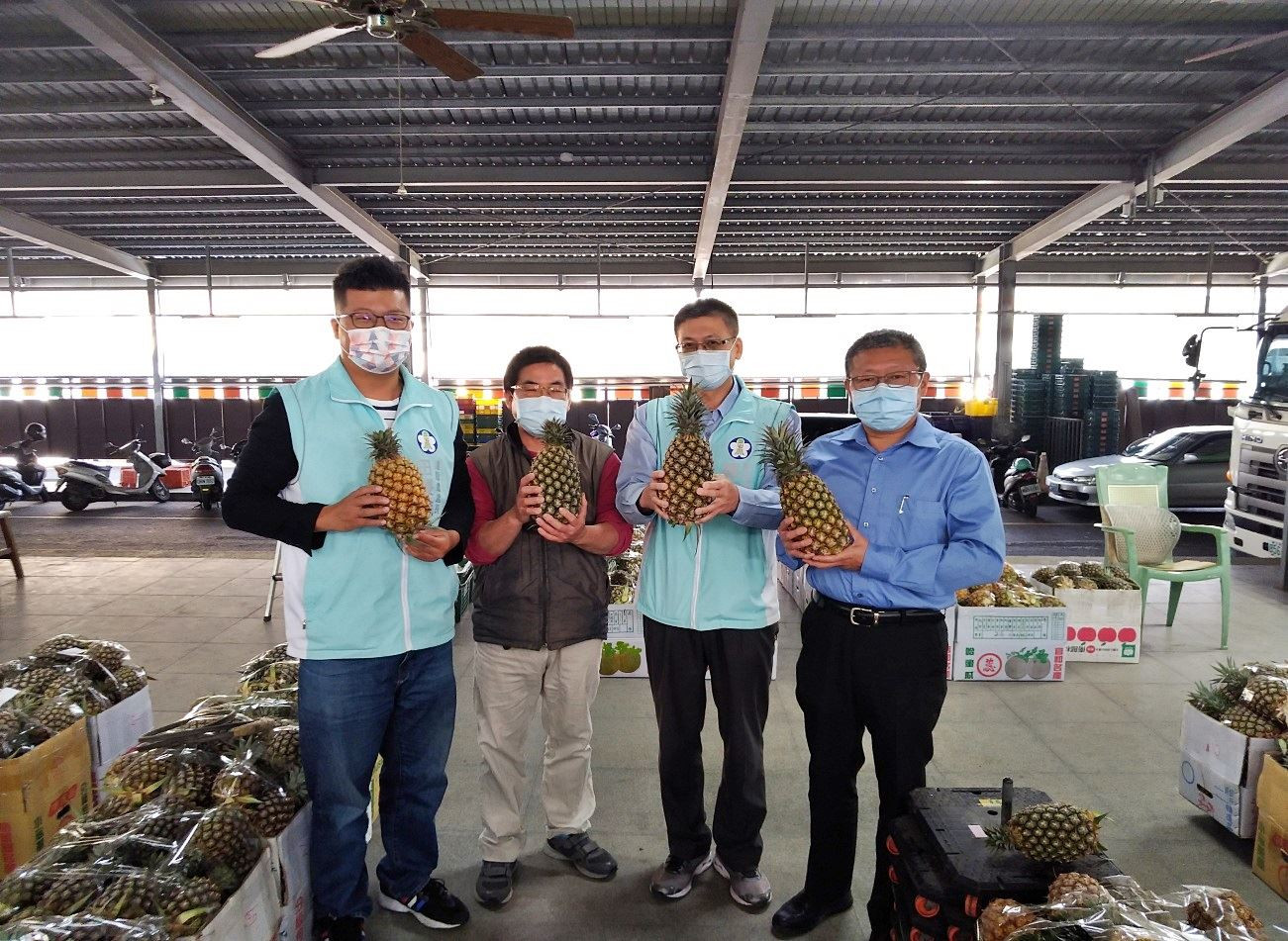 力挺農民 市府、嘉義市果菜市場積極協助媒合行銷